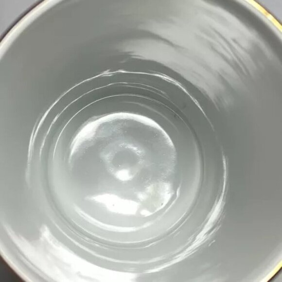 Gerold Porzellan Tettau Bavaria Painted Flower Vases Collectible 2 Piece Set Vtg - Picture 11 of 16